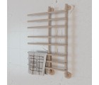 Полотенцесушитель водяной Элит Сталь Hairbrush мокко 600x400 (нижнее справа)