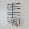 Полотенцесушитель электрический Элит Сталь Hairbrush хром 800x400 (нижнее слева)